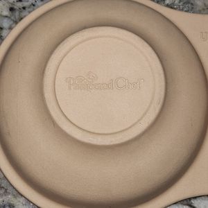 RETIRED Pampered Chef Microwave Stone Egg Cooker. Never used. New. No Box